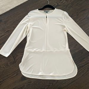 Ralph Lauren womens blouse. Size medium, light weight. Cream color